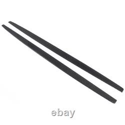 Universal Carbon Look Performance Side Skirt Extension For Bmw F20 F21 E82 F44