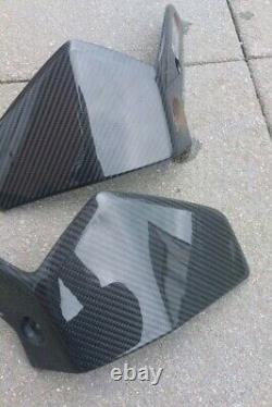 Used bmw genuine M performance G05 X5 carbon front Winglet 2 sides