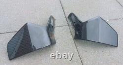 Used bmw genuine M performance G05 X5 carbon front Winglet 2 sides