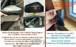 Voll Carbon echt Karbon Performance Spiegel Kappen passend BMW M3 F80 M4 F82 F83