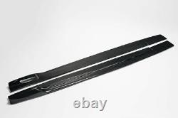 X5 G05 M Sport Side skirts addons Performance Carbon blade spoilers